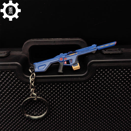Mini Radiant Entertainment System Phantom Gun Metal Keychain