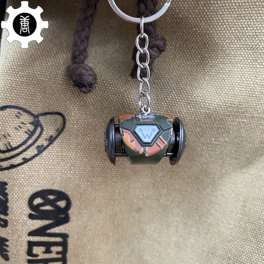 Mini Raze Boombot Keychain Metal Pendant