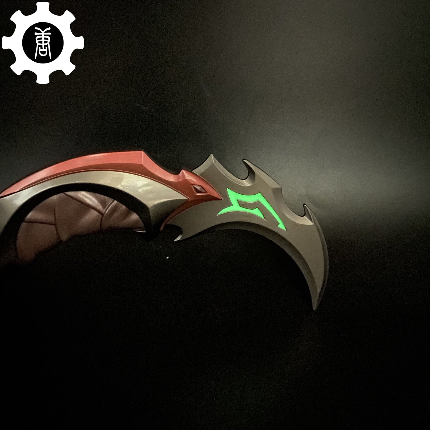 Game Reaver Karambit Metal Blunt Blade Trainer Cosplay Prop