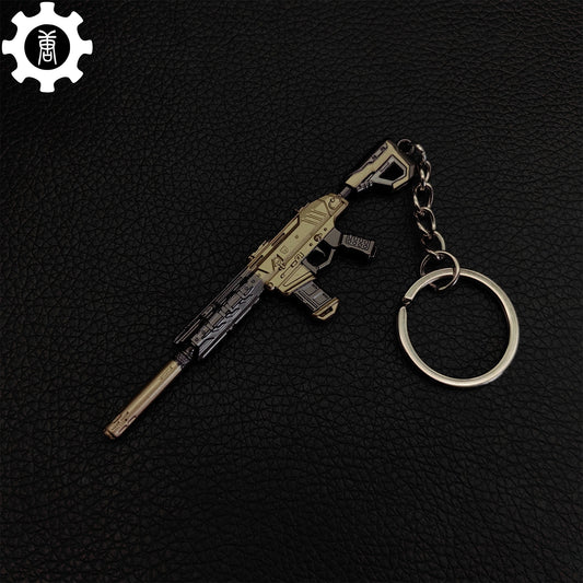 Mini Recon Phantom Gun Metal Keychain