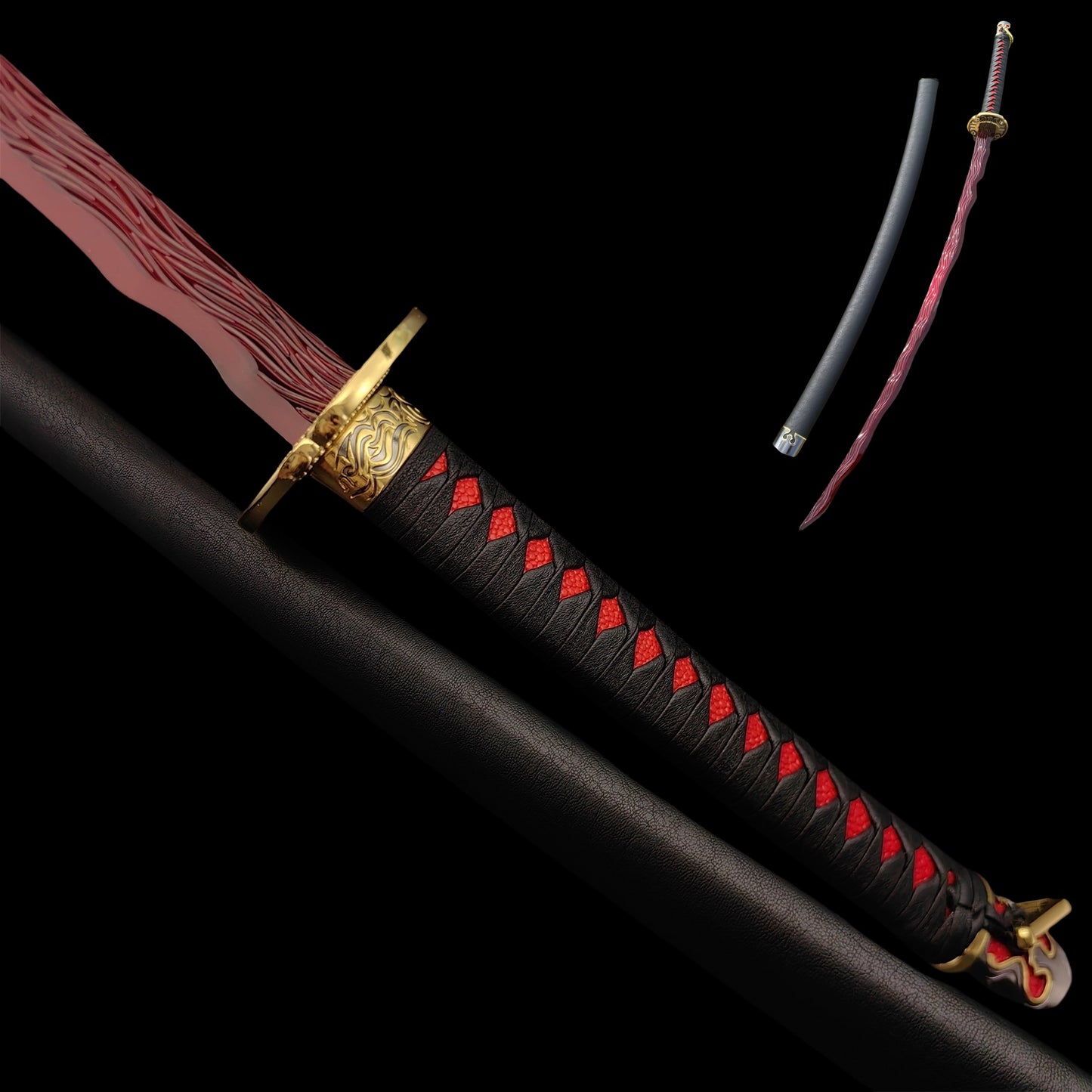 Rivers of Blood Katana Movie Sword Metal Replica 42.5"