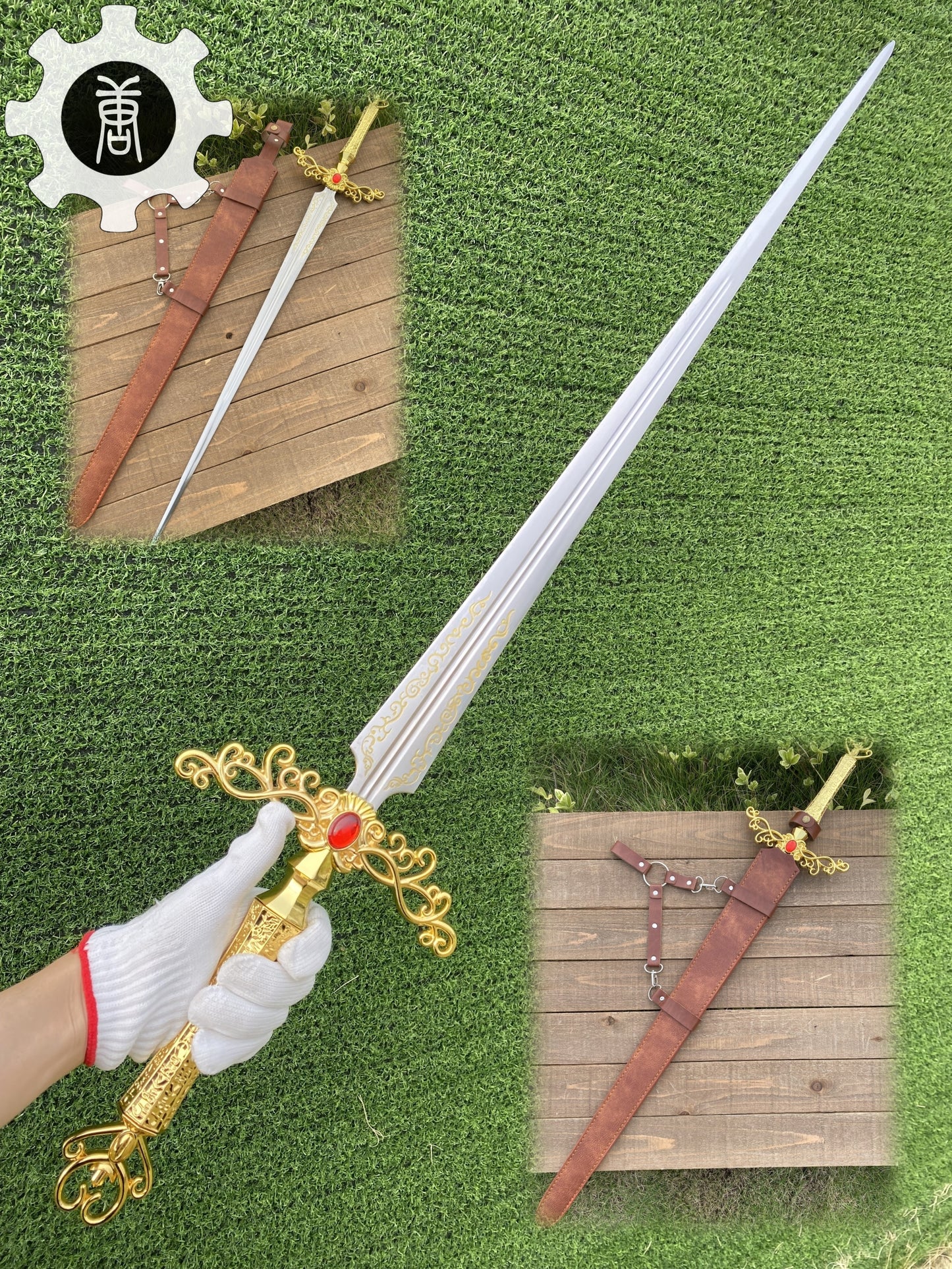 Metal Rogier Sword Life-Size Replica