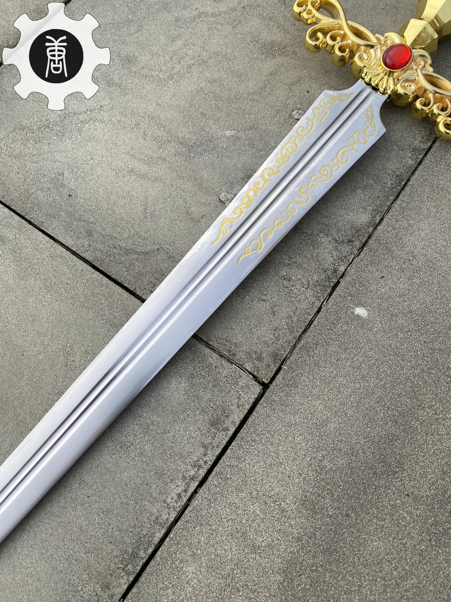 Metal Rogier Sword Life-Size Replica