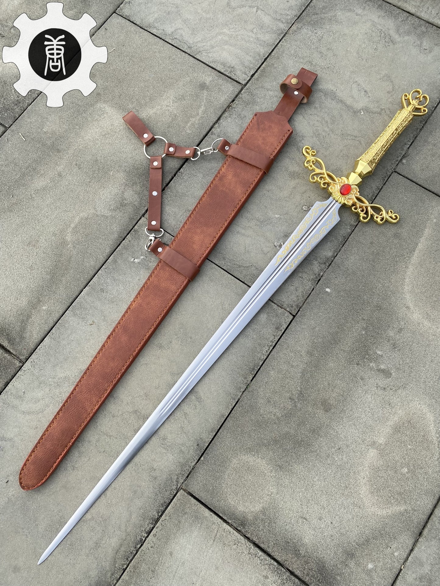 Metal Rogier Sword Life-Size Replica