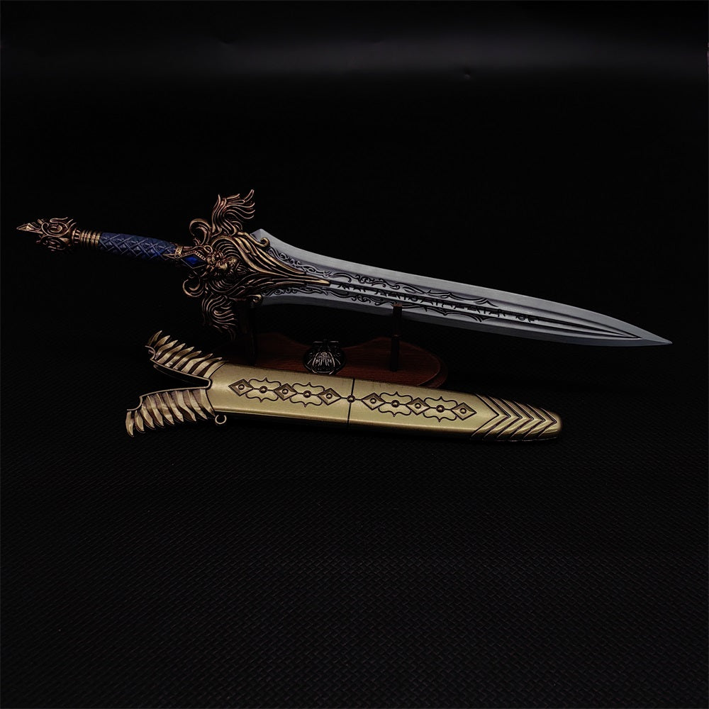 Classical Game Royal Guard Sword With Sheath Fan Art For Display