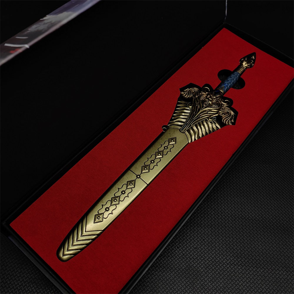 Classical Game Royal Guard Sword With Sheath Fan Art For Display