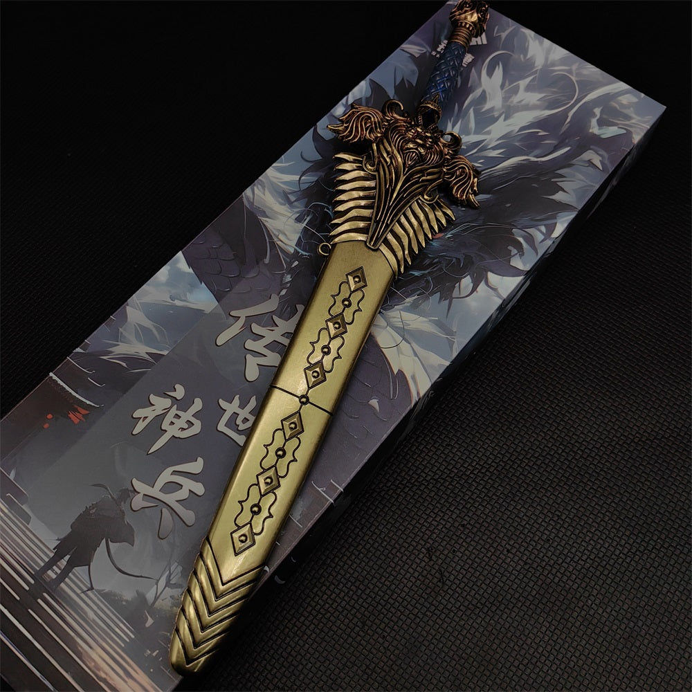 Classical Game Royal Guard Sword With Sheath Fan Art For Display