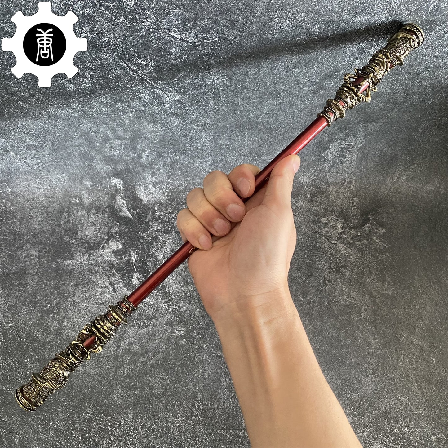 Wukong Monkey King Staff 40CM/15.7'' Metal Ruyi Jingu Bang