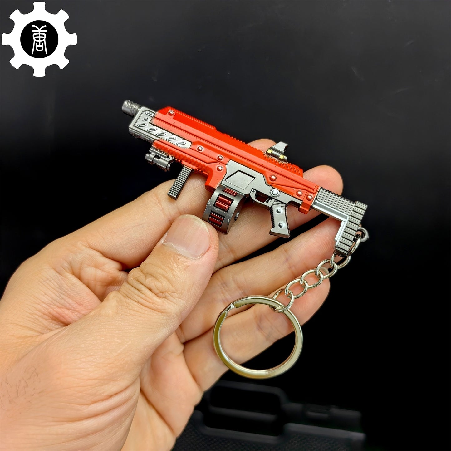 Tiny SG-2251E Breaker Incendiary Gun Model Metal Keychain