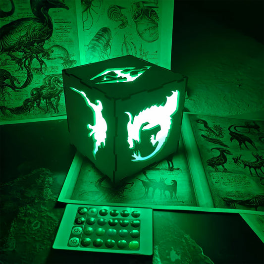 Skyrim-Inspired Neon Night Light