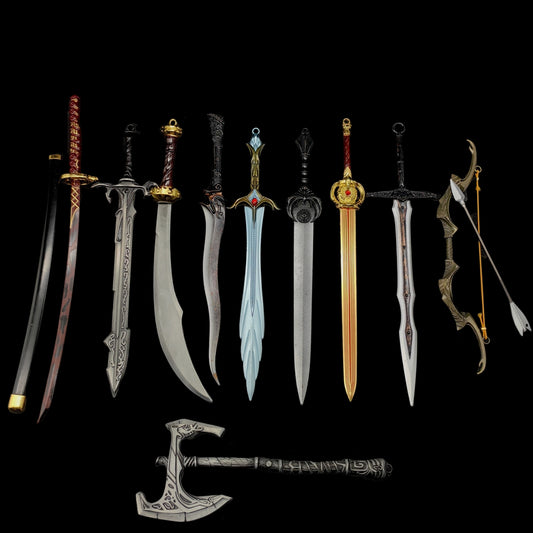 Skyrim Dragonborn Special Game Weapon Props 10 In 1 Pack