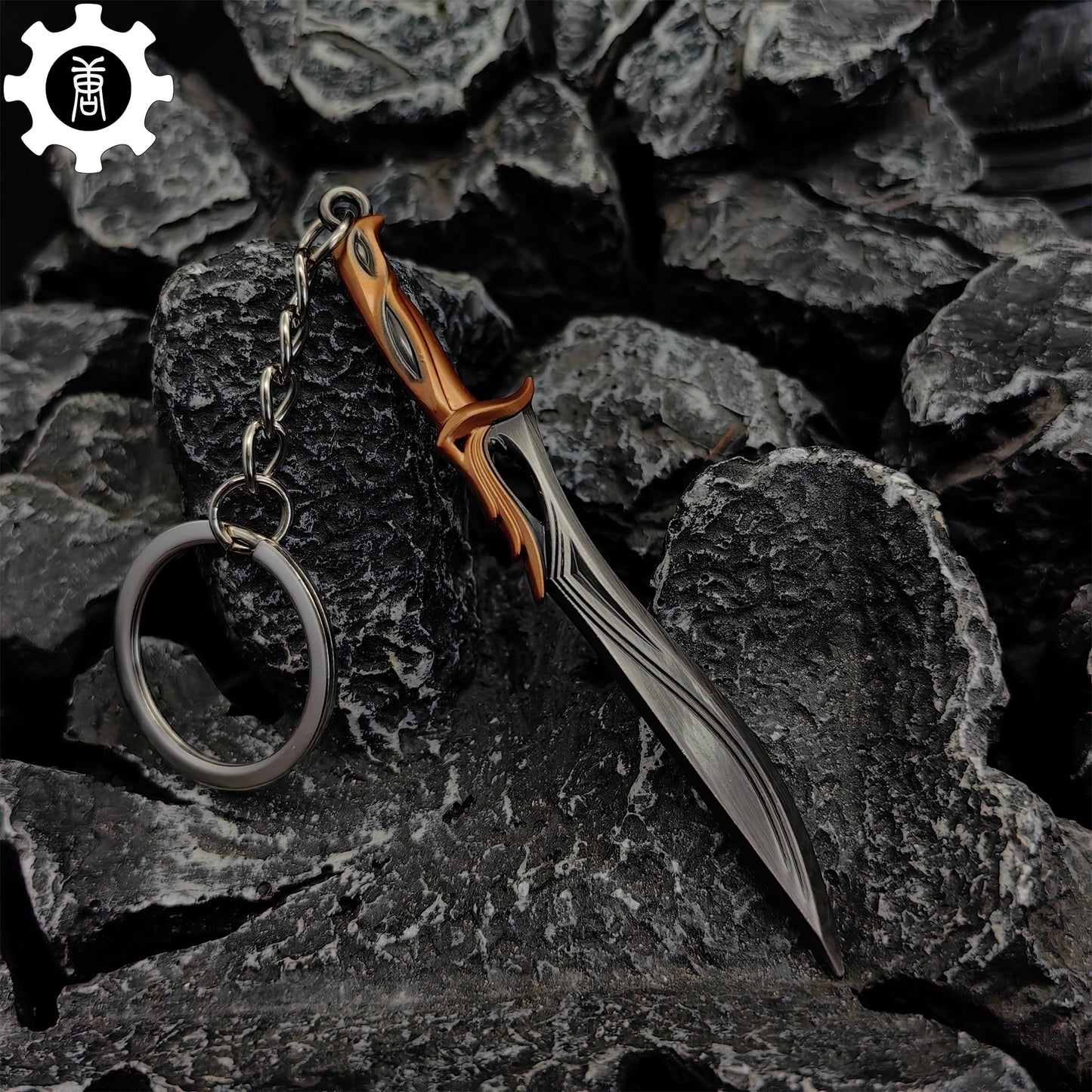 Mini Sovereign Sword Metal Keychain