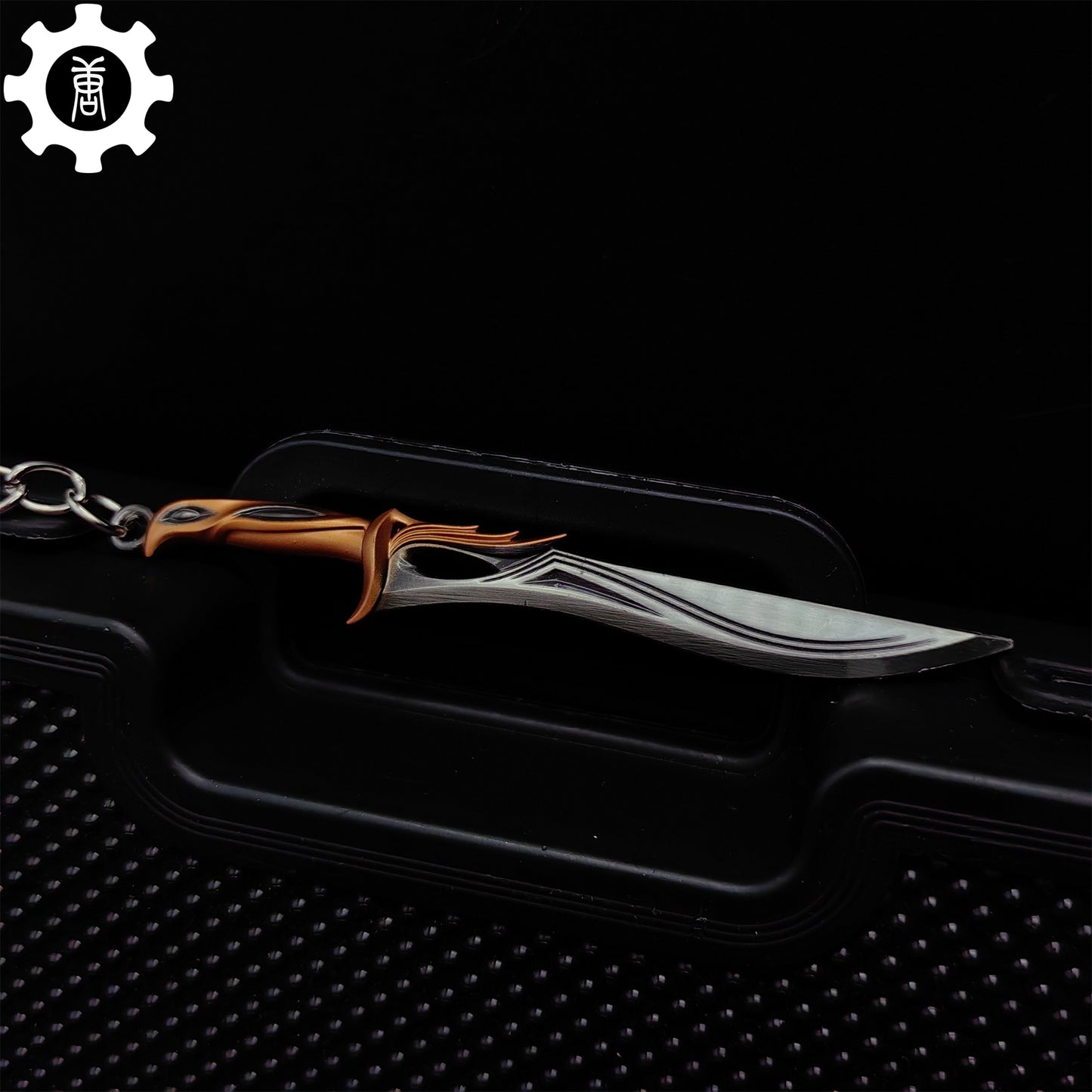 Mini Sovereign Sword Metal Keychain