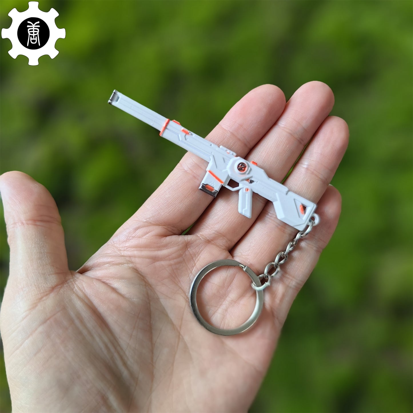 Mini Spectrum Phantom Gun Metal Keychain