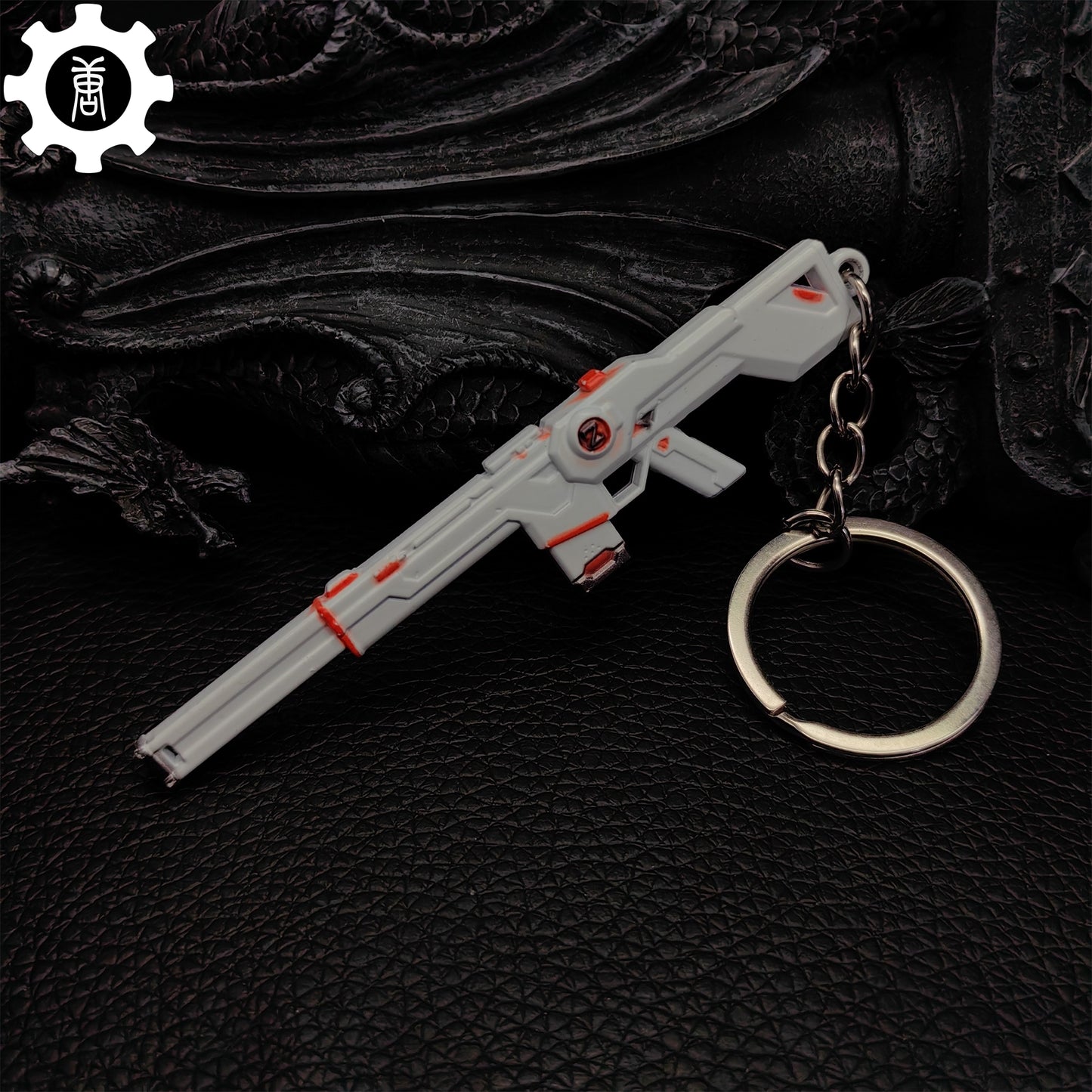 Mini Spectrum Phantom Gun Metal Keychain