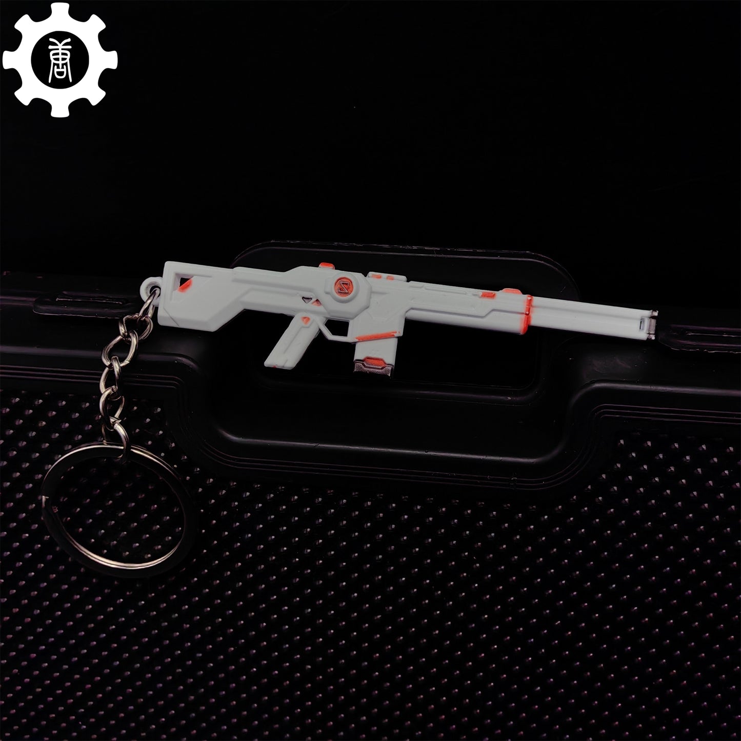 Mini Spectrum Phantom Gun Metal Keychain