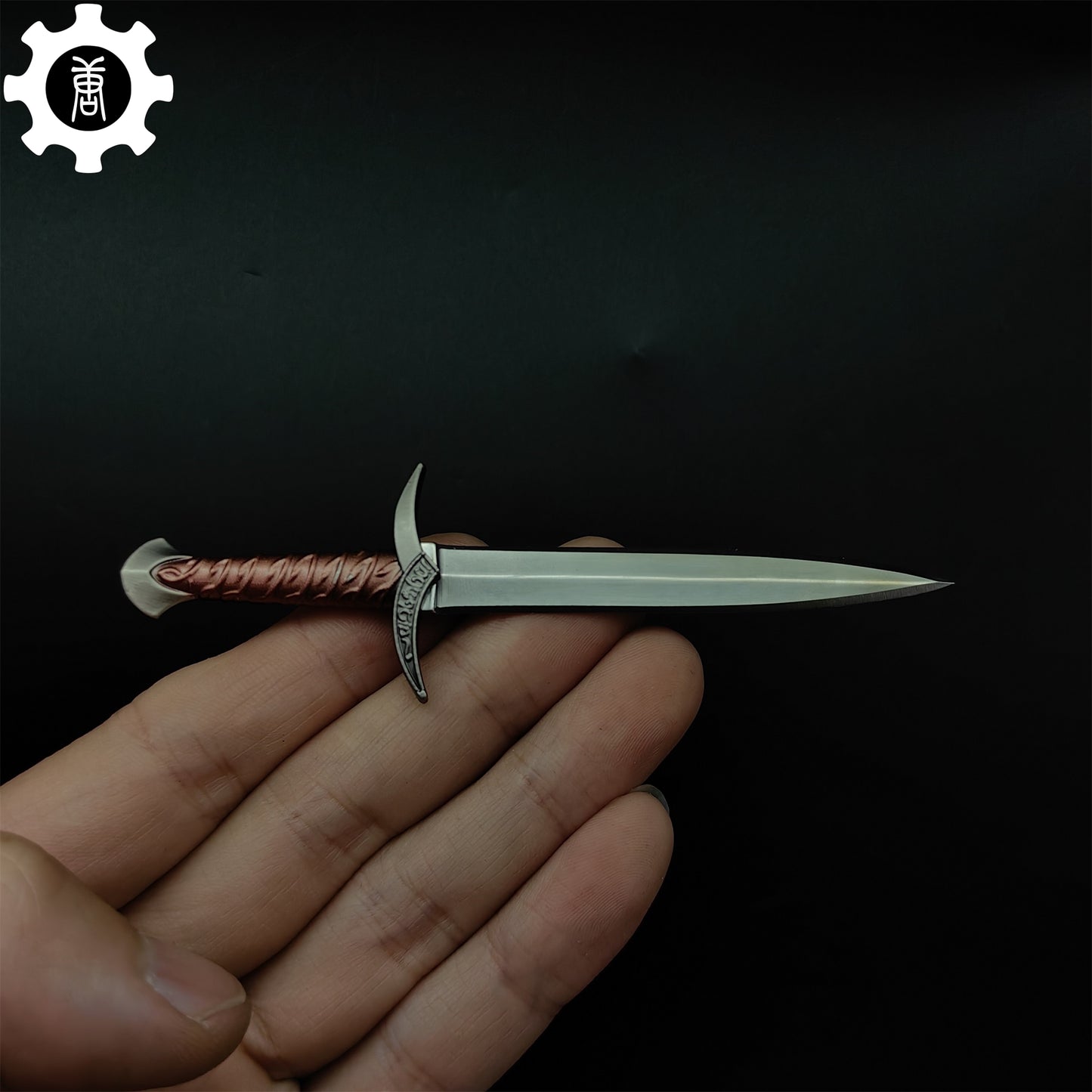 Sting Elven Short Sword Mini Metal Replica Unboxing Tool
