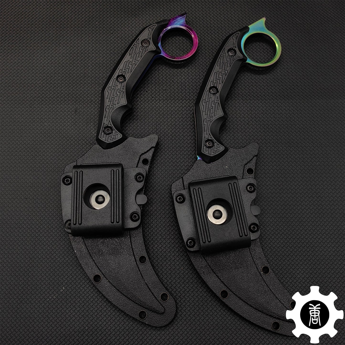 Rainbow Galaxy Tactical Talon Knife 2 In 1 Pack