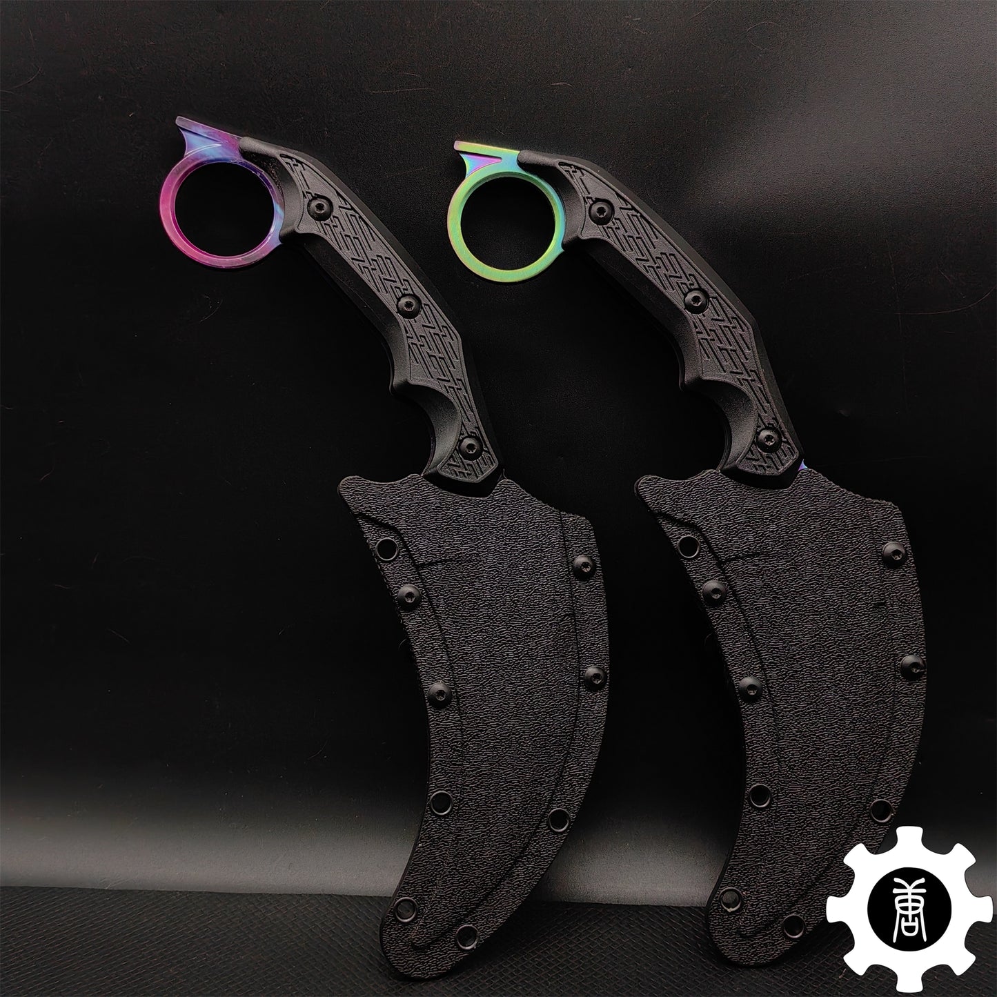 Rainbow Galaxy Tactical Talon Knife 2 In 1 Pack