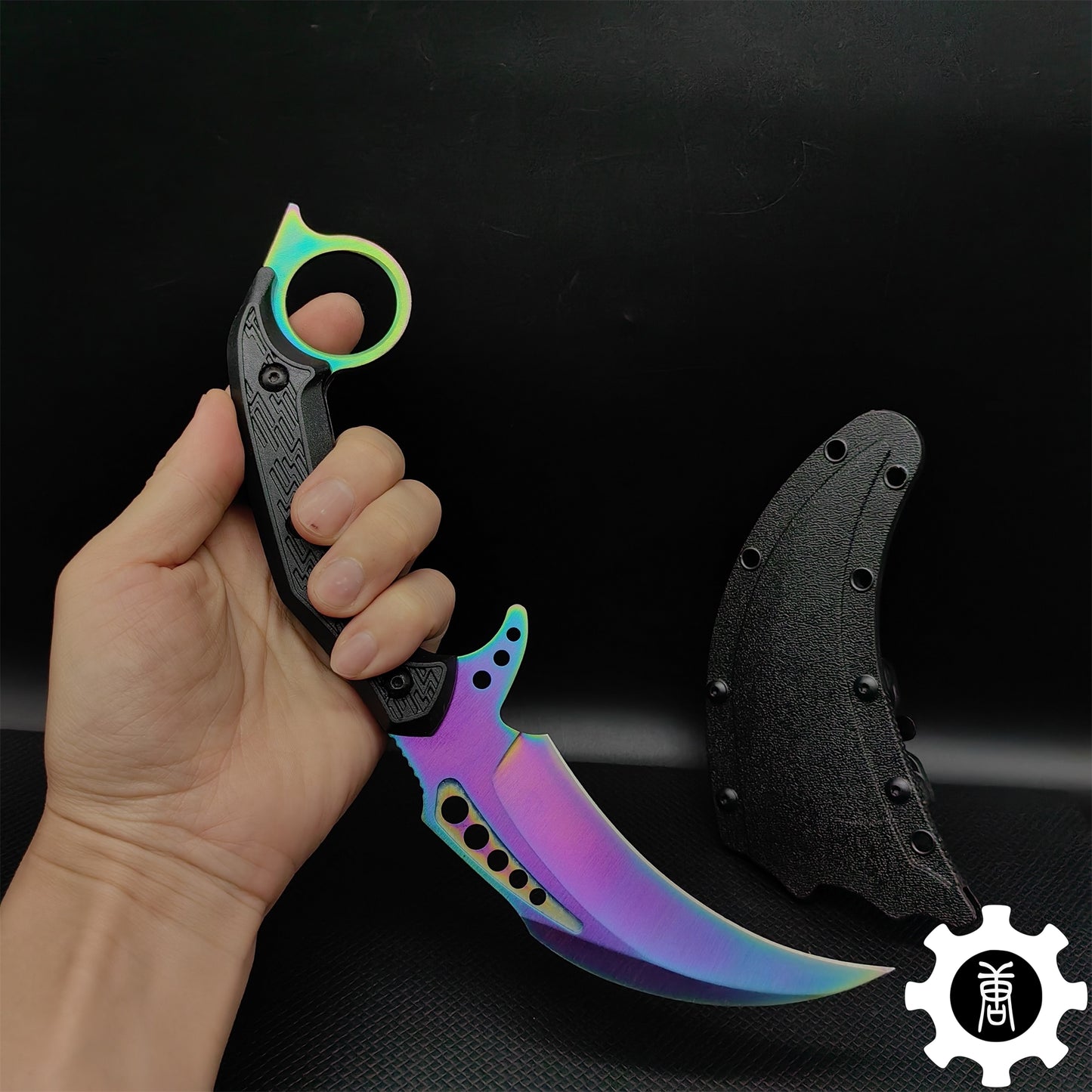 Rainbow Galaxy Tactical Talon Knife 2 In 1 Pack