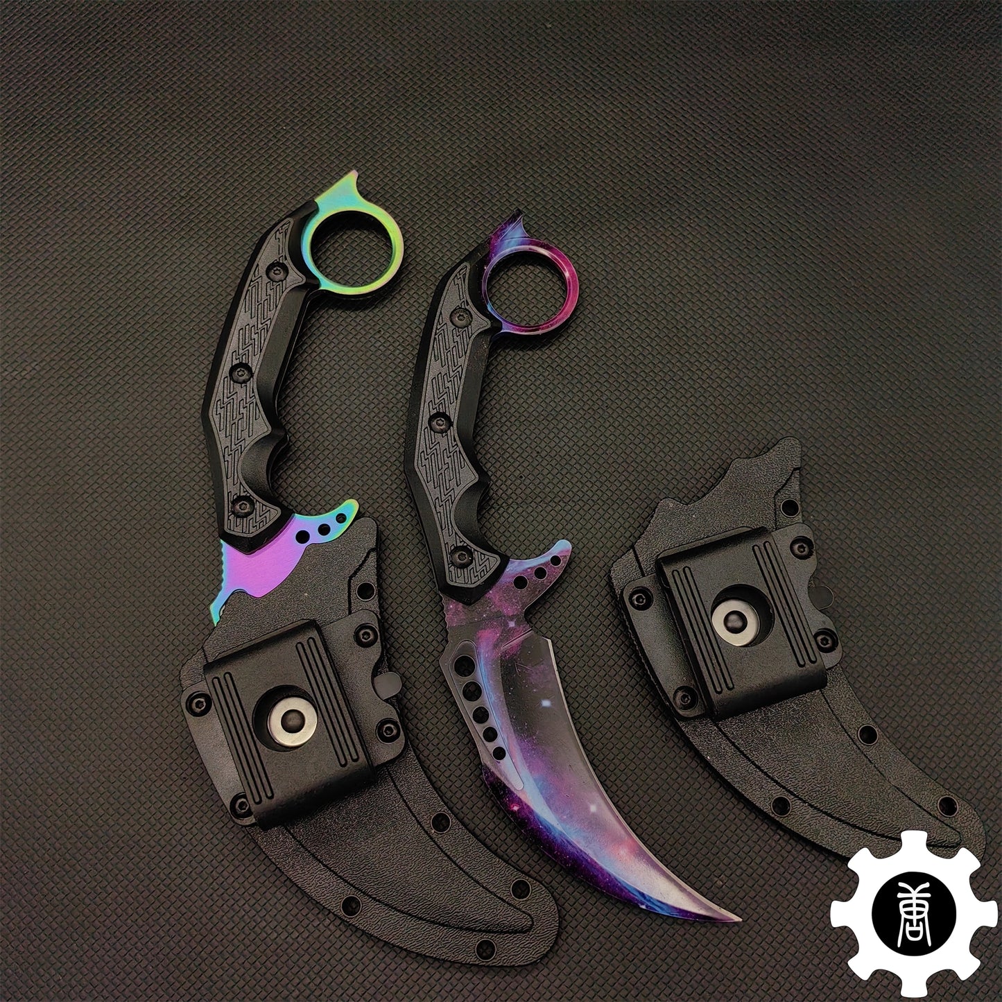 Rainbow Galaxy Tactical Talon Knife 2 In 1 Pack