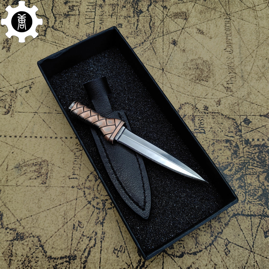 Thorfinn Dagger Viking Short Sword Metal Replica EDC Knife – Leones ...