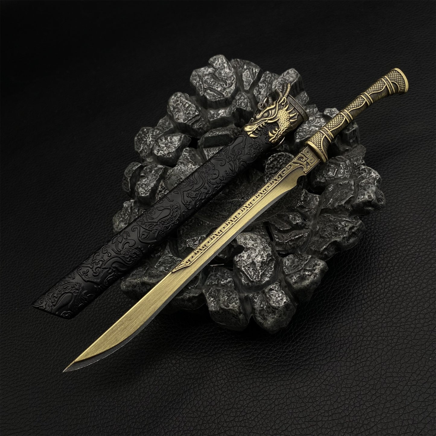 Chiense Dragon Tiger Sword Metal Replica