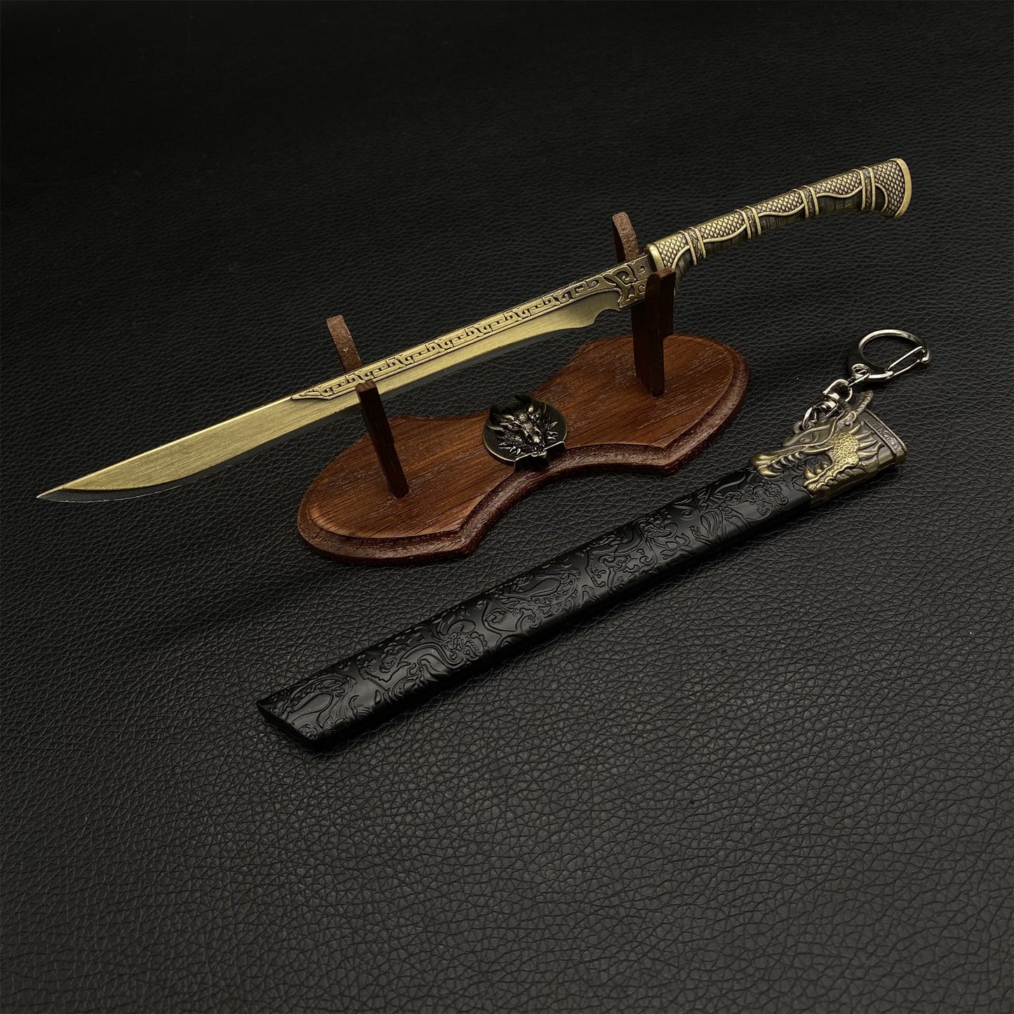 Chiense Dragon Tiger Sword Metal Replica