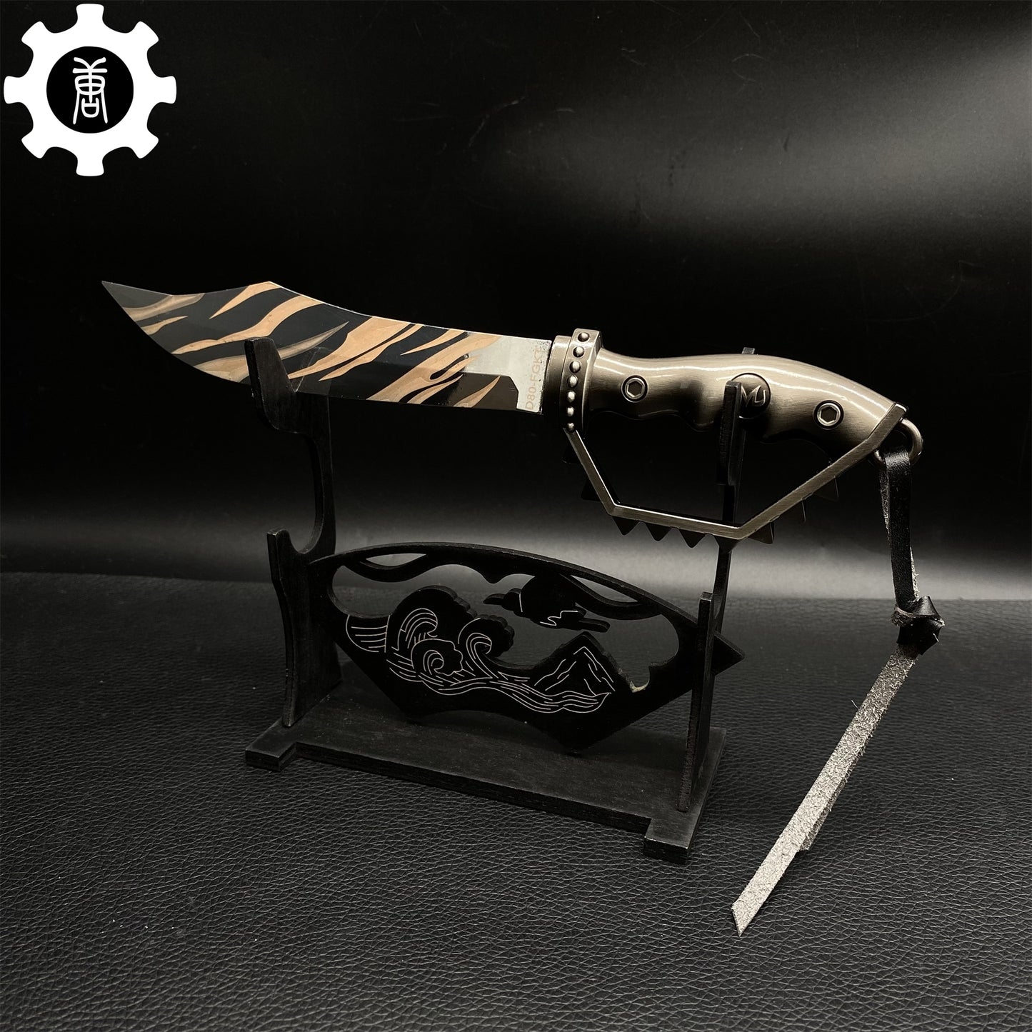 Tiger Tooth Dagger Metal Prop