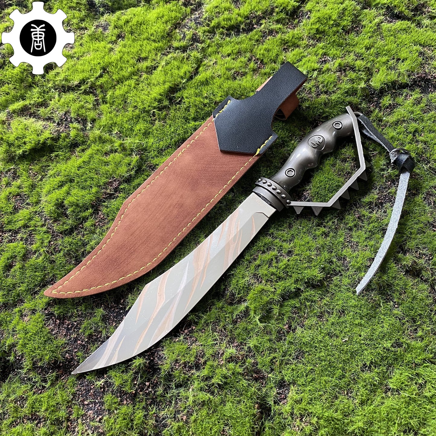 Tiger Tooth Dagger Metal Prop