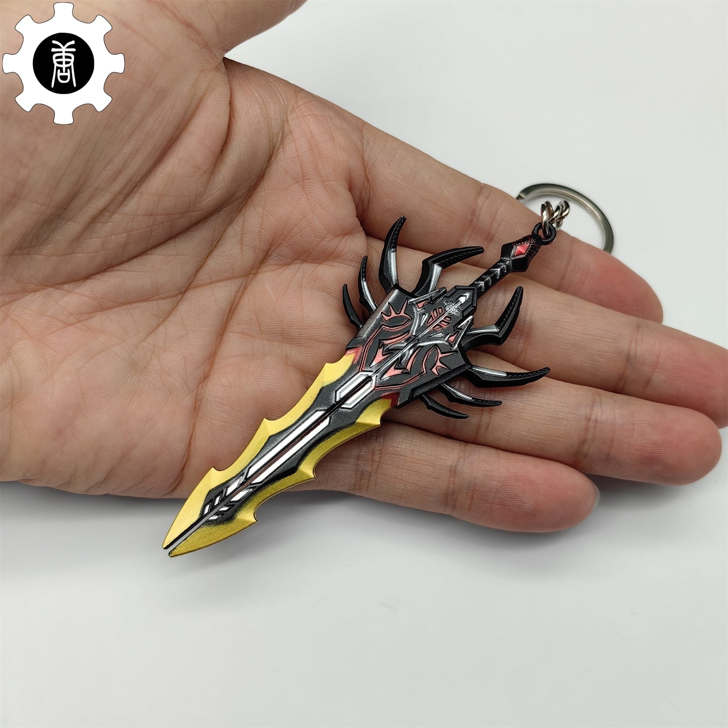 Mini Star Core Arbitration And Interstellar Arbitration Metal Keychain