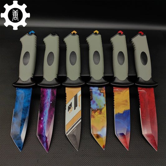 Metal Ursus Knife Sharp Blade Game Props 6 In 1 Pack