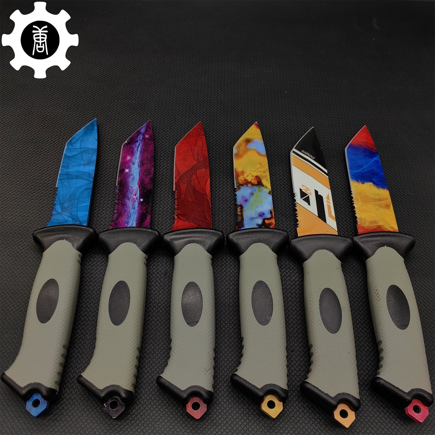 Metal Ursus Knife Sharp Blade Game Props 6 In 1 Pack