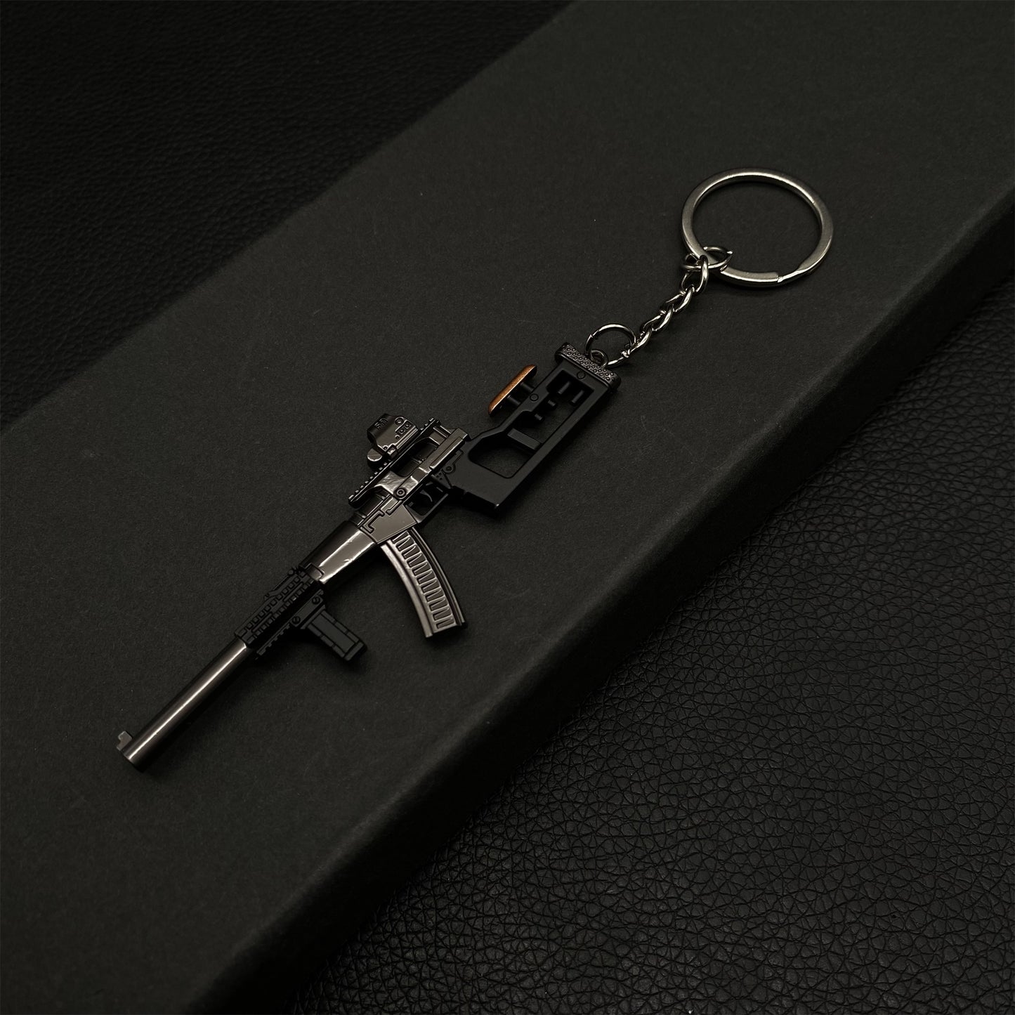 Tiny VSS Gun Keychain Metal Pendant