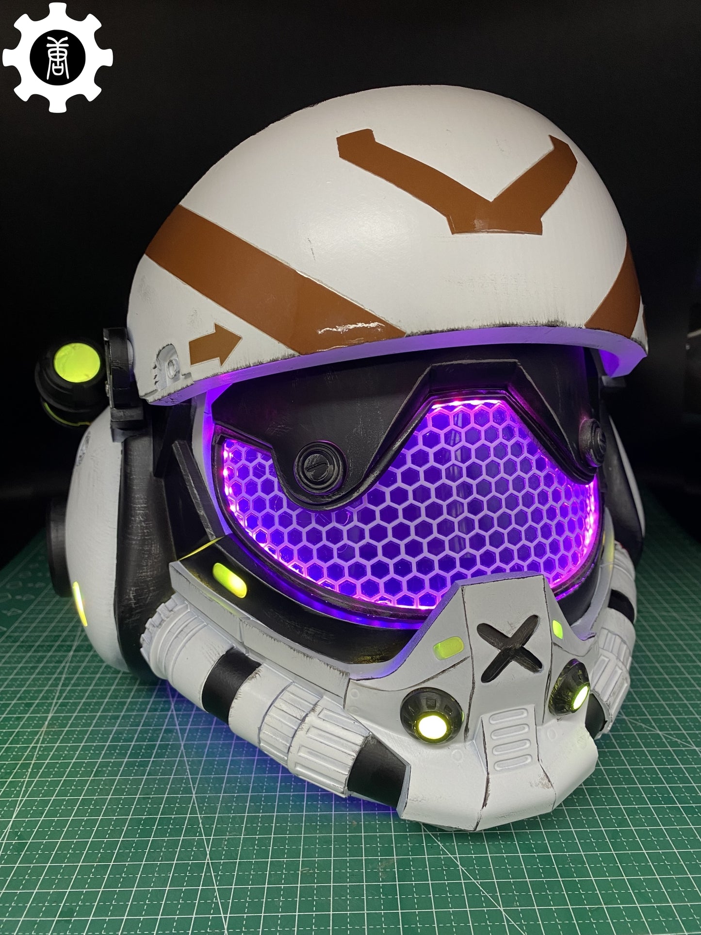 3D-Printed Valkyrie Helmet TF2 Pilot Helmet Replica