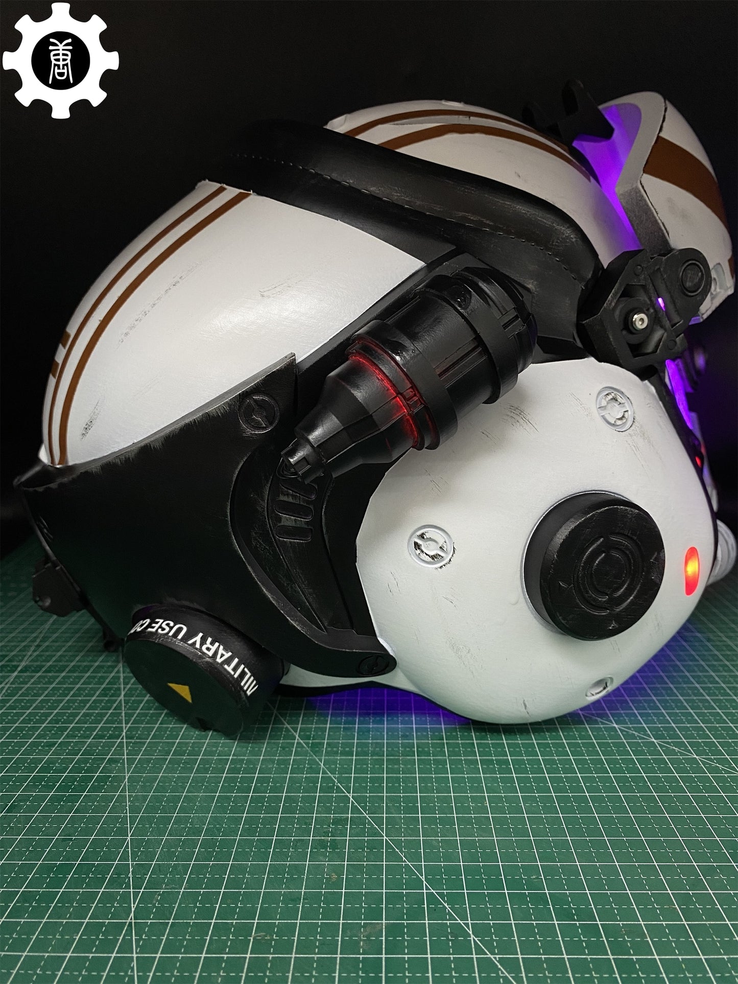 3D-Printed Valkyrie Helmet TF2 Pilot Helmet Replica