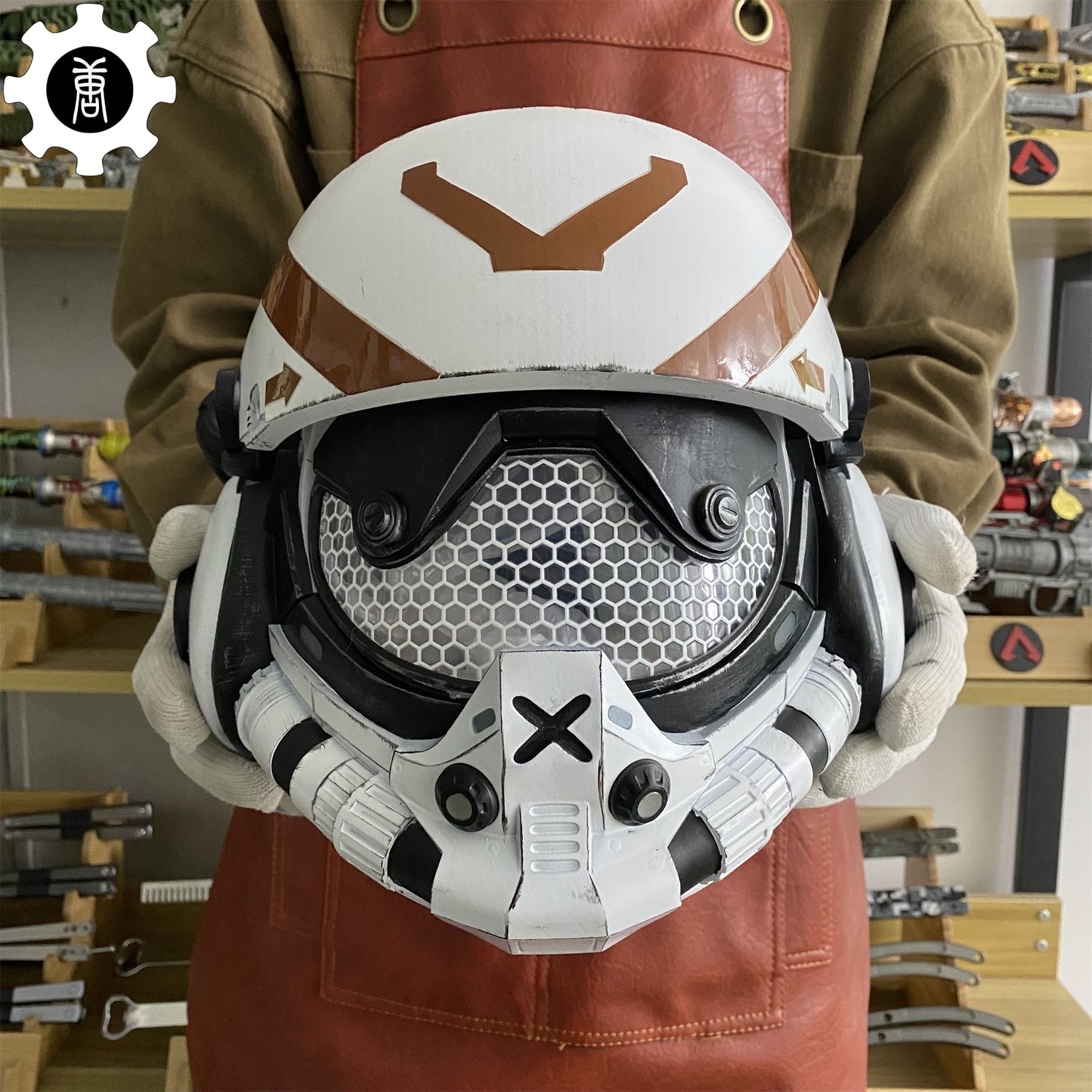 3D-Printed Valkyrie Helmet TF2 Pilot Helmet Replica