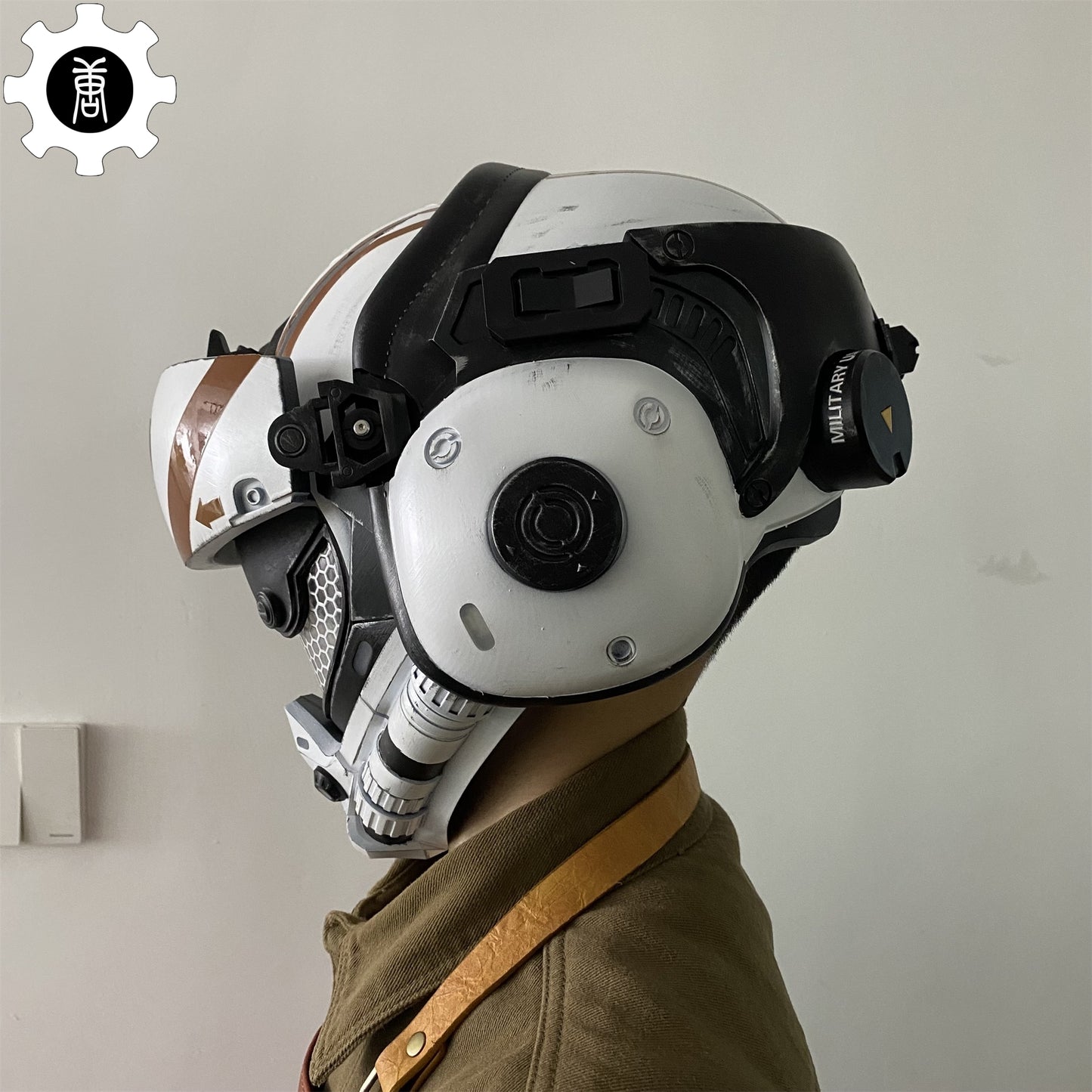 3D-Printed Valkyrie Helmet TF2 Pilot Helmet Replica