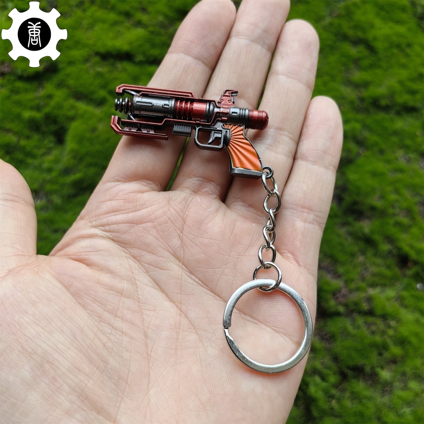 Wingman Revolver Keychain Mini Metal Replica 