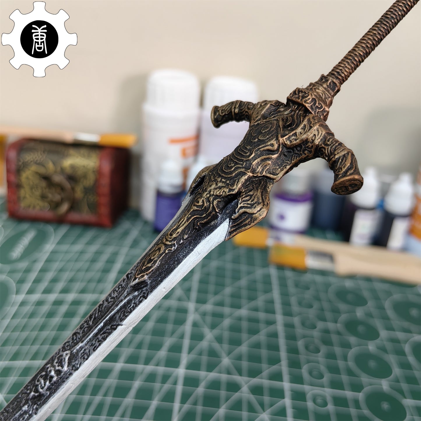 3D Printed 1: 6 Scale Wolf Knight’s Greatsword