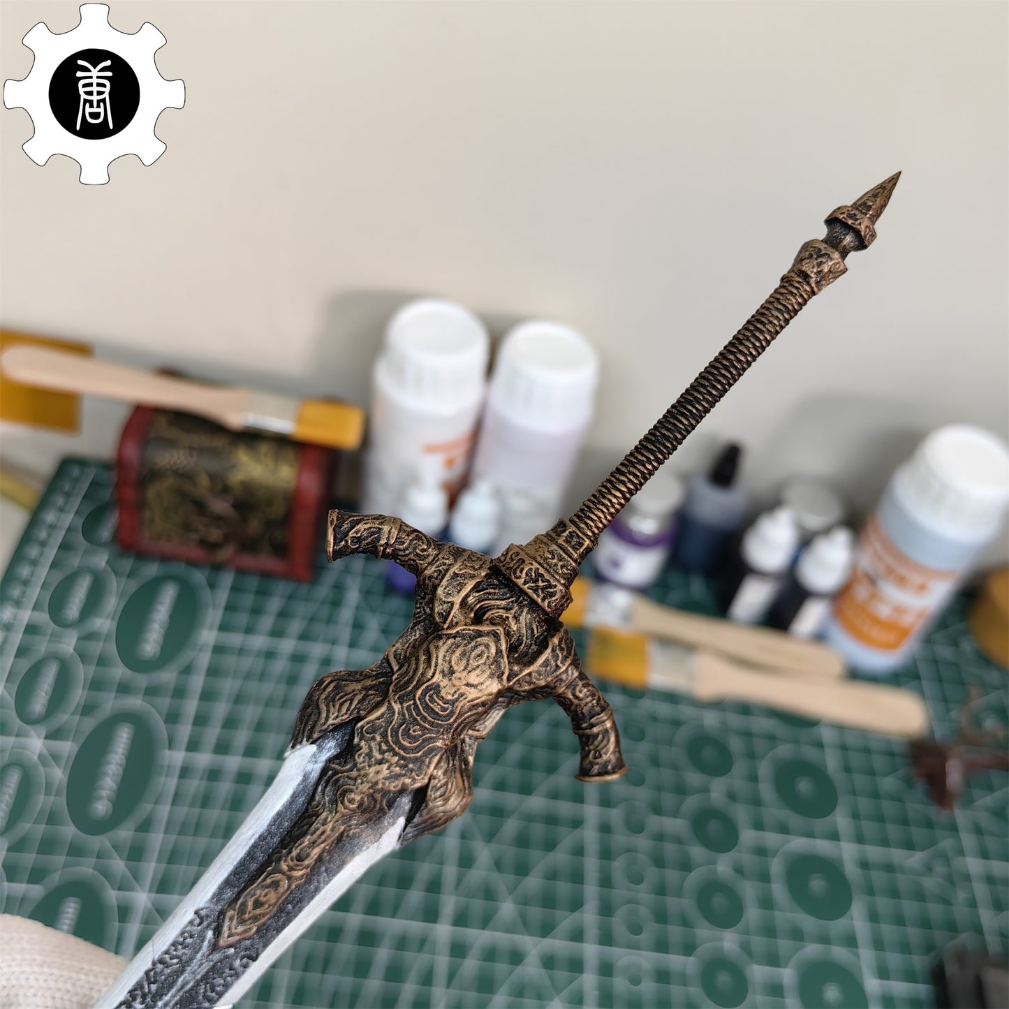 3D Printed 1: 6 Scale Wolf Knight’s Greatsword