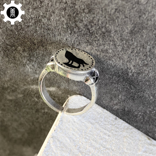 Wolf Ring Open Ring