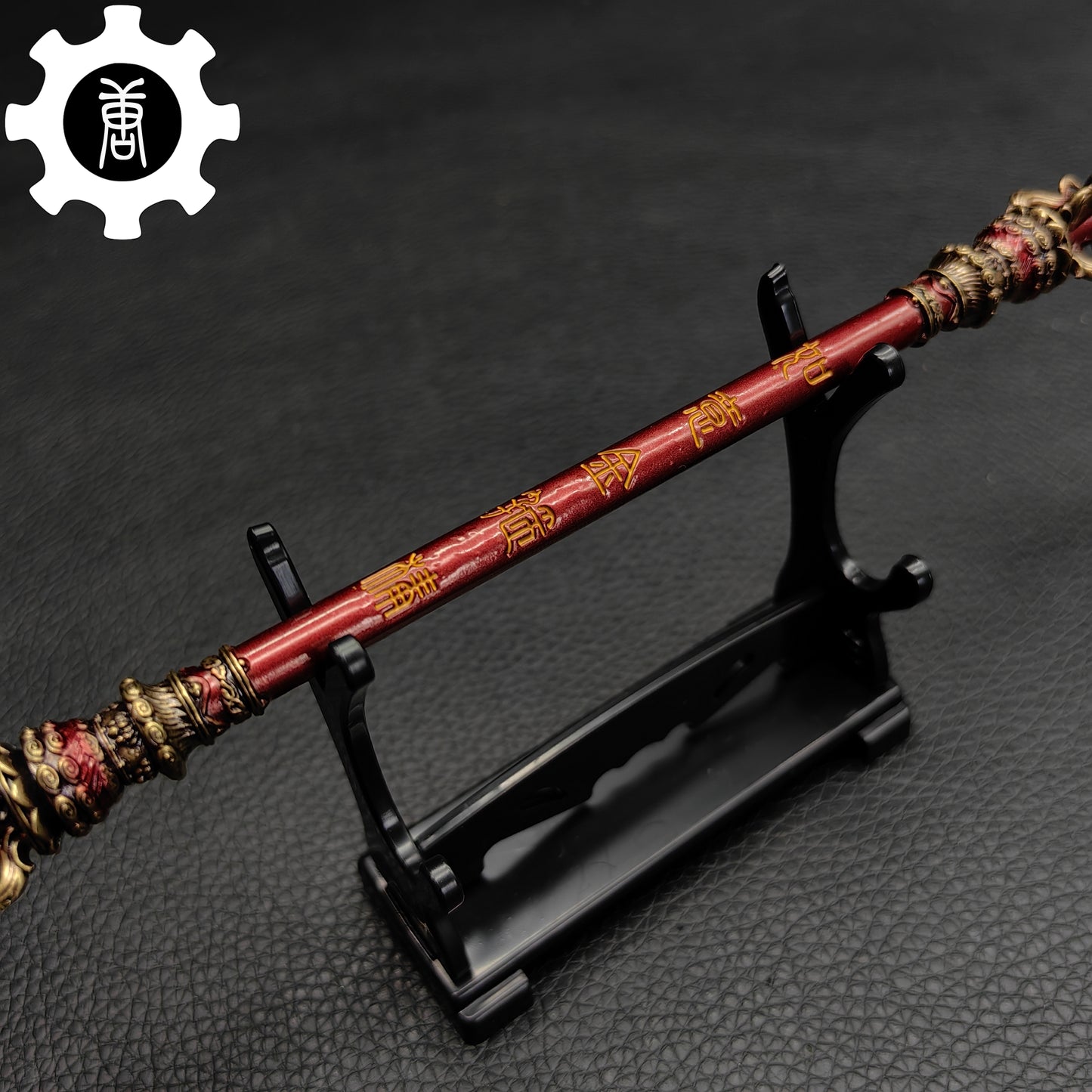 Alloy 22CM Black Myth: Wukong Monkey King Bar Mini Replica