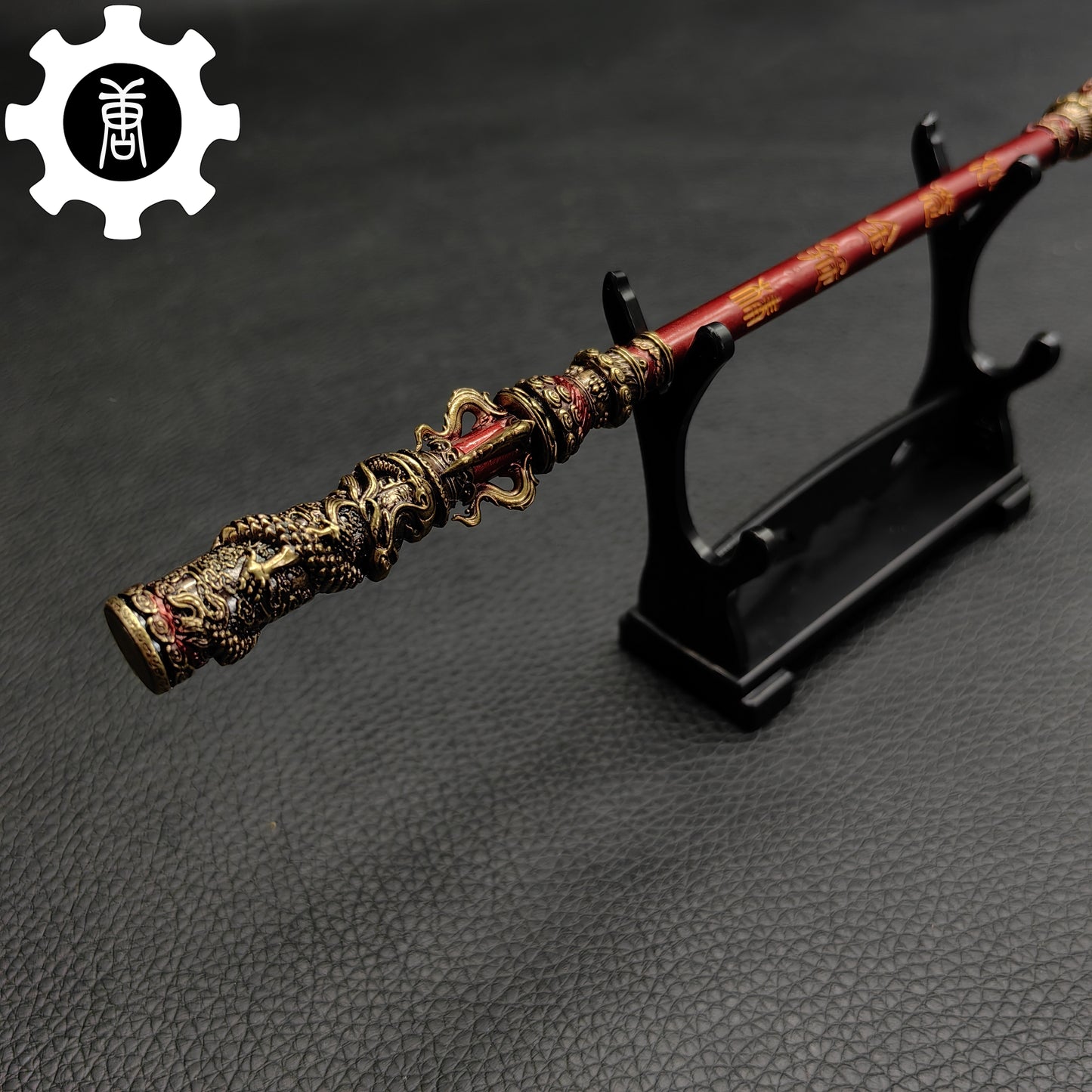 Alloy 22CM Black Myth: Wukong Monkey King Bar Mini Replica