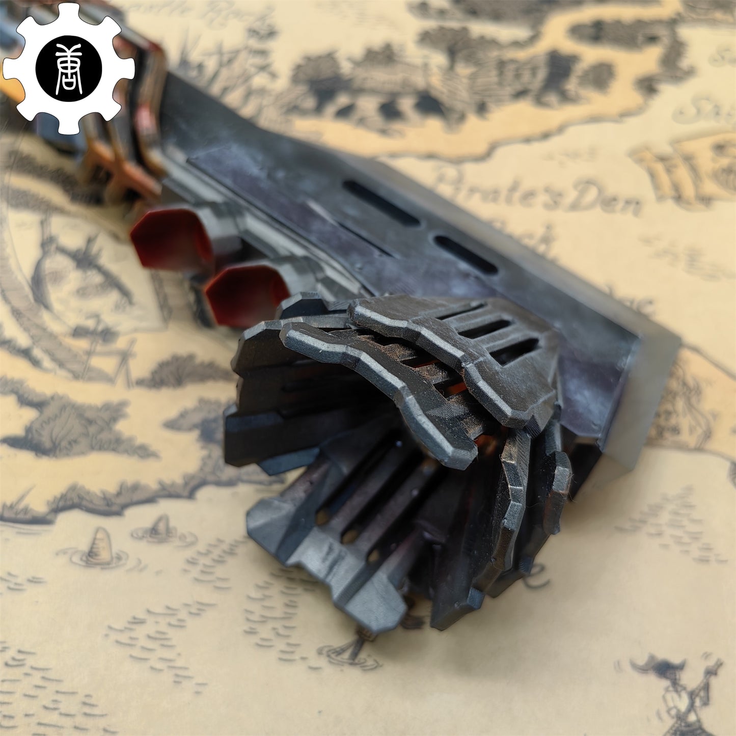 3D Printed 1: 6 Scale Wyvern Ignition Sword Impact Replica