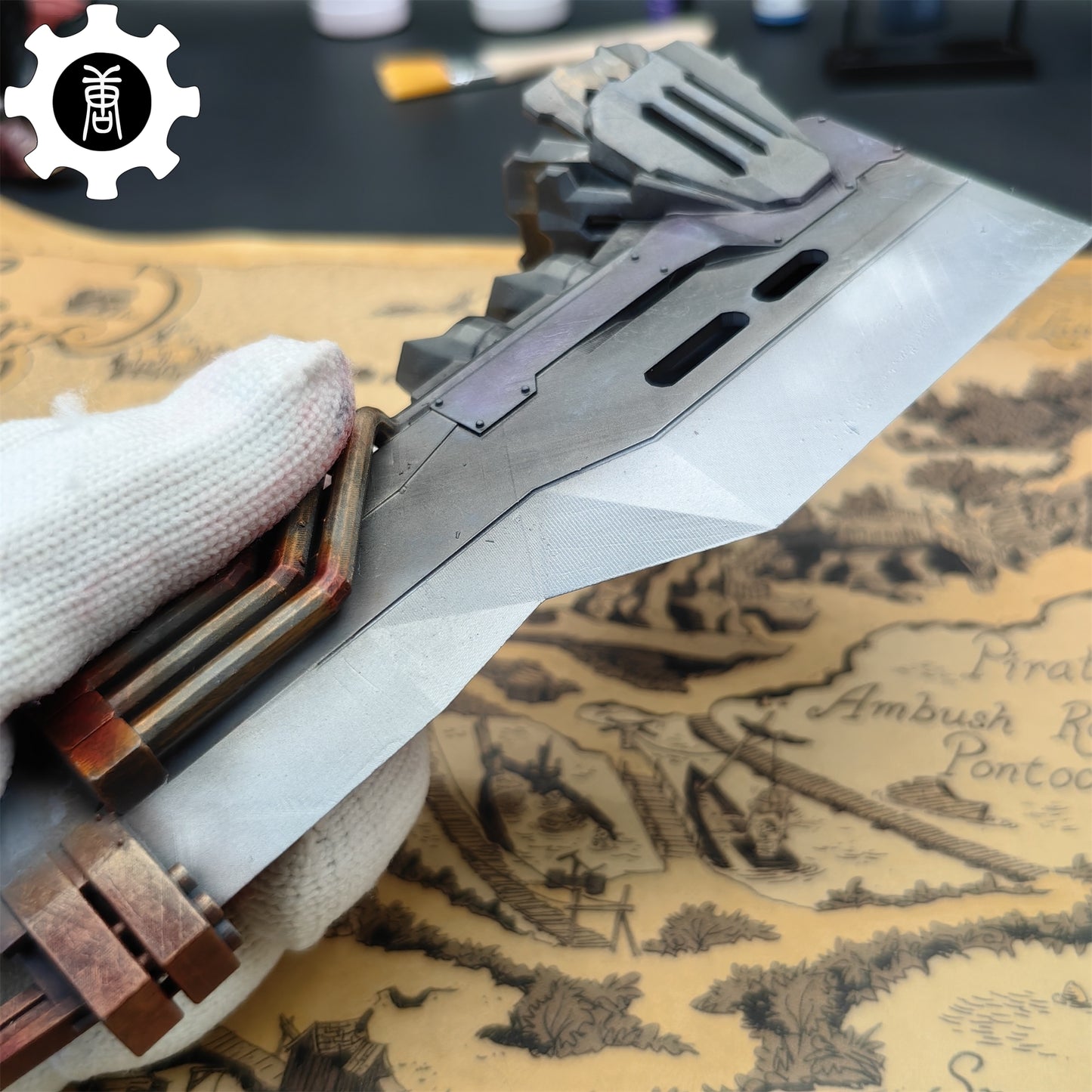 3D Printed 1: 6 Scale Wyvern Ignition Sword Impact Replica