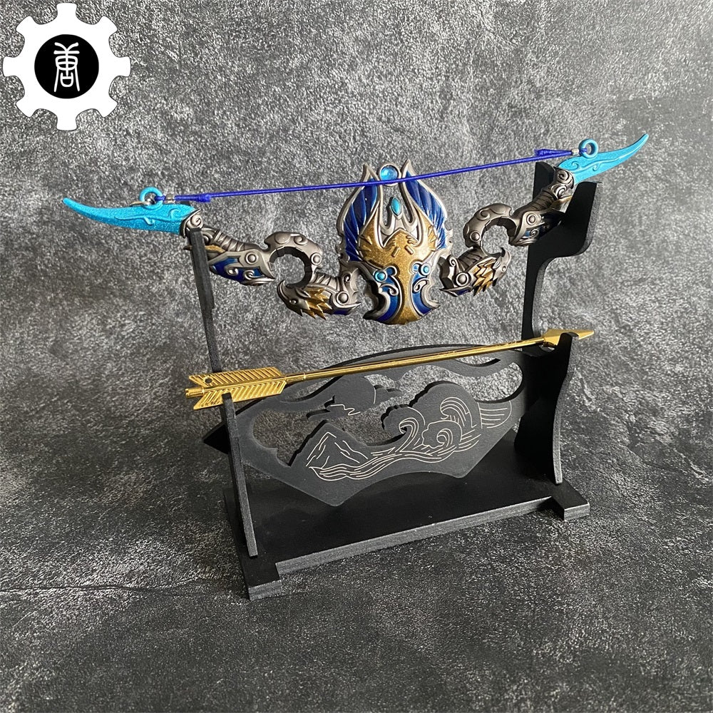 Metal The Stars' Fury Bow Arrow Miniature