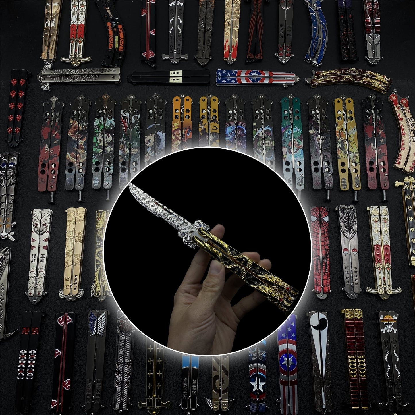 Mystery Surprise Butterfly Knife Random 1 PC