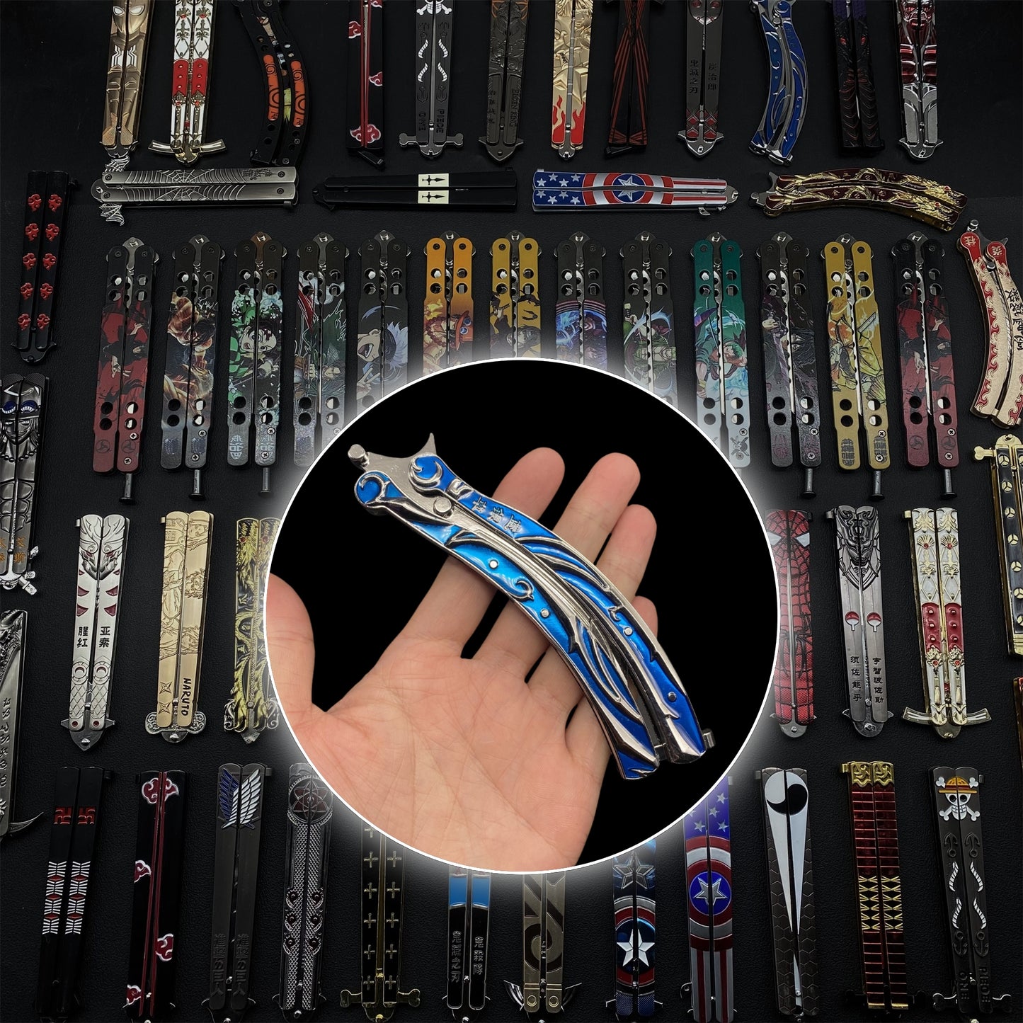 Mystery Surprise Butterfly Knife Random 1 PC