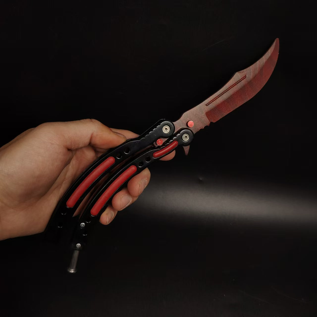 Global Offensive Game Balisong Karambit Blunt Blade Trainer Replica